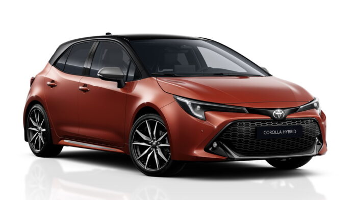 New Toyota Corolla front New Toyota Corolla