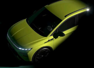Skoda виводить на ринок новий “заряджений” кросовер. Перші зображення Skoda Elroq RS