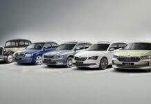 Легендарна модель Skoda святкує ювілей Skoda Superb