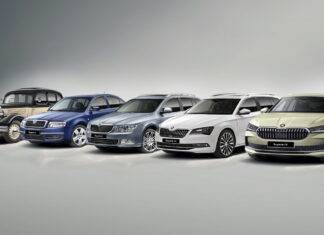 Легендарна модель Skoda святкує ювілей Skoda Superb