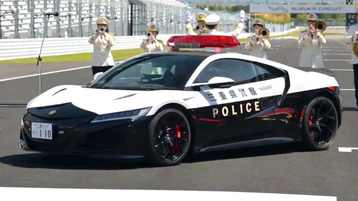 Honda Acura NSX police car