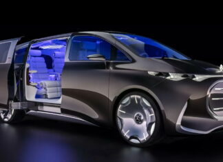Справжня розкіш: Mercedes-Benz представив мінівен Vision V Mercedes‑Benz Vision V