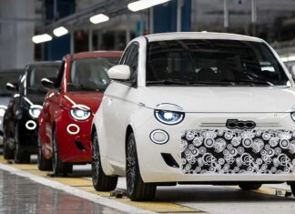 На базі електрокара: на ринок виходить новий бензиновий Fiat 500 New Fiat 500 Hybrid