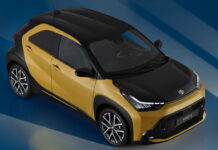 Витрата пального 3,8 л/100 км: представлено найменший кросовер Toyota 2025 Toyota Aygo