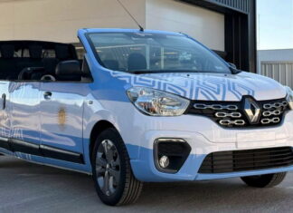 Лімузин-кабріолет: представлено найдивніший Renault Kangoo Renault Kangoo Limo