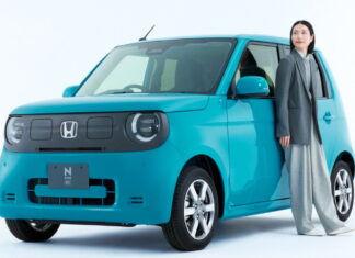Продаватиметься в Європі: презентовано найдешевший електромобіль Honda Honda N-One e