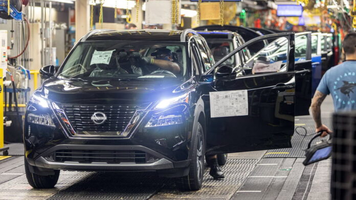Nissan Rogue production USA Nissan Rogue production USA
