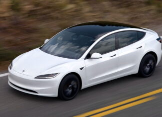 Голі та босі: Tesla представила найдешевші електрокари Model 3 та Model Y Tesla Model 3 Standard