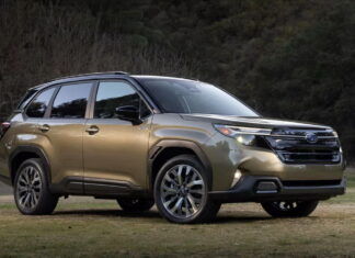 Оновився та подешевшав: представлено позашляховик Subaru Forester 2026 року 2026 Subaru Forester Hybrid