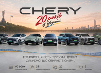 Chery в Україні: 20 років інновацій, довіри та спільного шляху 20_years_Chery