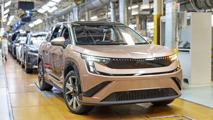 Skoda Peaq production