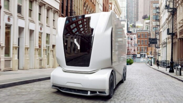 Einride and Lidl autonomous truck 1 Einride and Lidl autonomous truck
