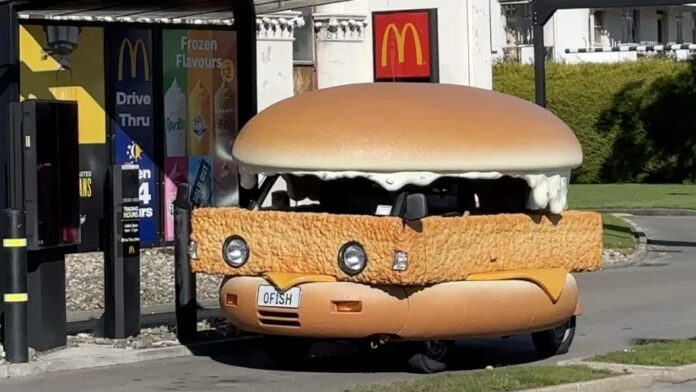 Filet-O-Fish on wheels New Zealand